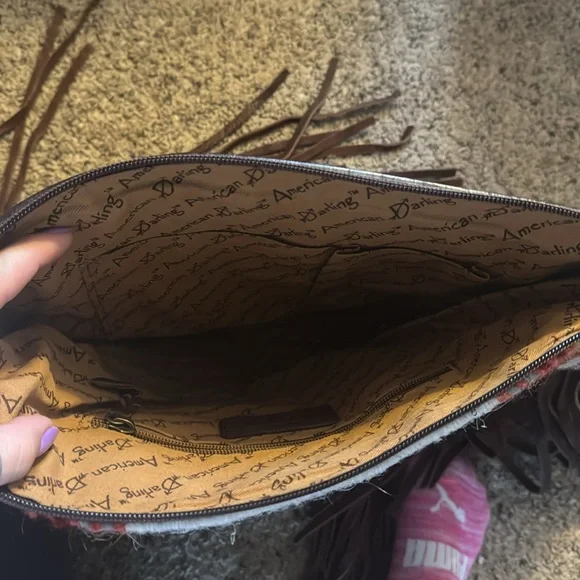 Saddle blanket fringe purse - Picture 3 of 3